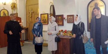 История края и духовные традиции: сосновцы побывали в Покровском храме в Больших Харлушах