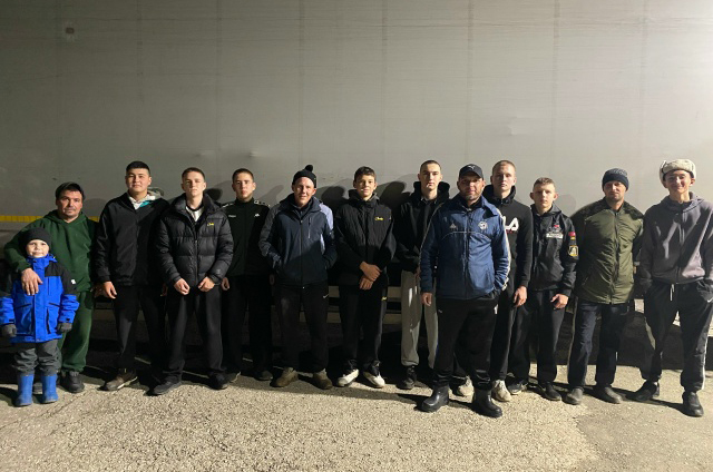 Из Томинского ушел очередной гумконвой